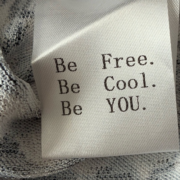 VRG Girl Don't Look Back Black & White Geometric Pattern Dress 10 - Picture 15 of 16